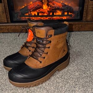 OZARK TRAIL Waterproof Brown and Black Men's WINTER Boots SIZE 11